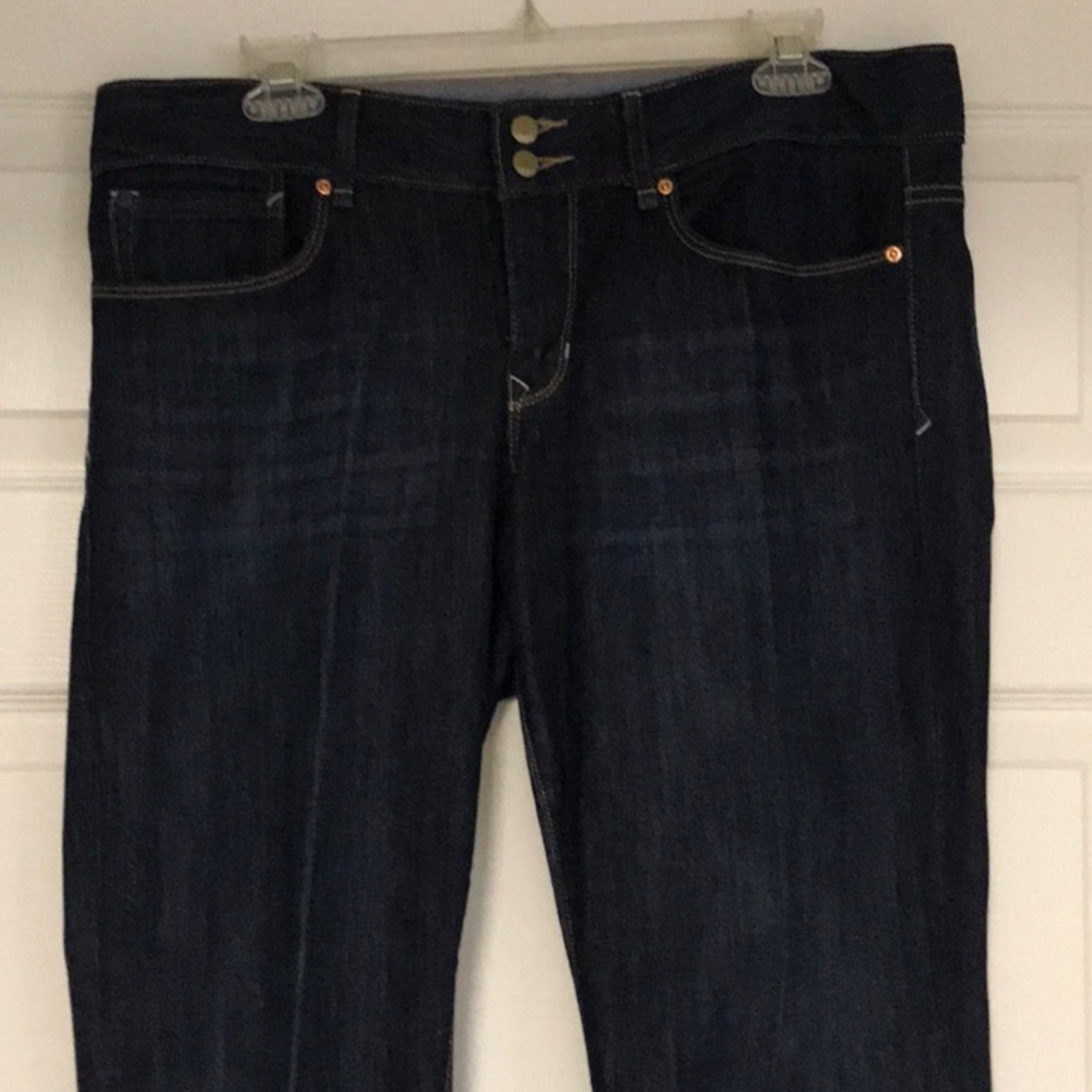 GAP Classic Blue Denim Jeans 42”long 18”across waist bootcut new w/o tags